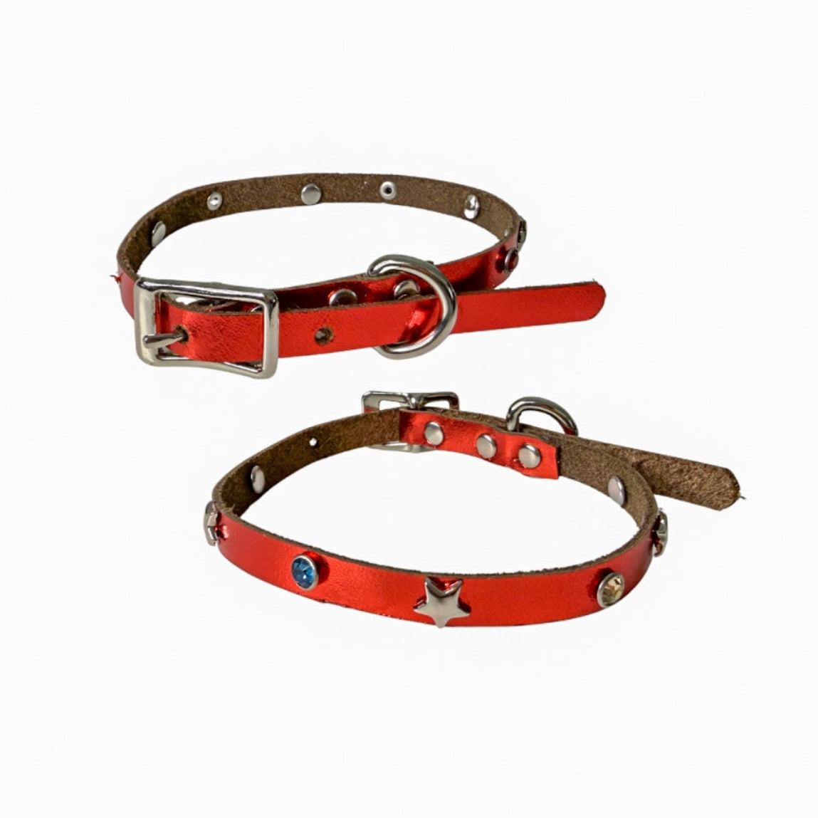 Mini Red Racer Pet Collar