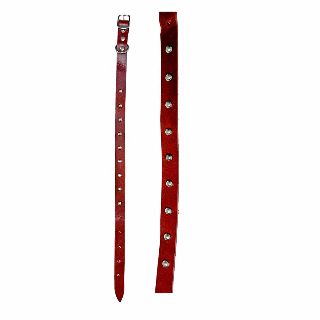 The Standard Vintage Red Pet Collar