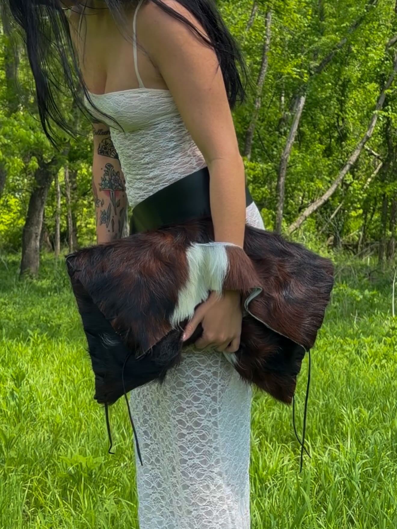 Cowhide XL Clutch