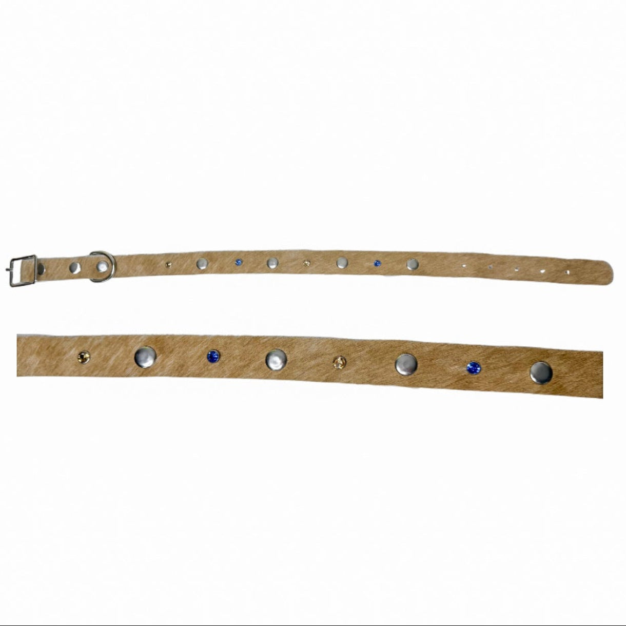 Grande Cowhide Pet Collar