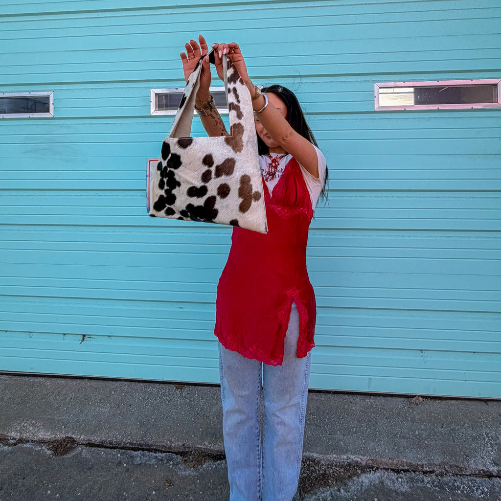 The Lovers Cowhide Purse III of III