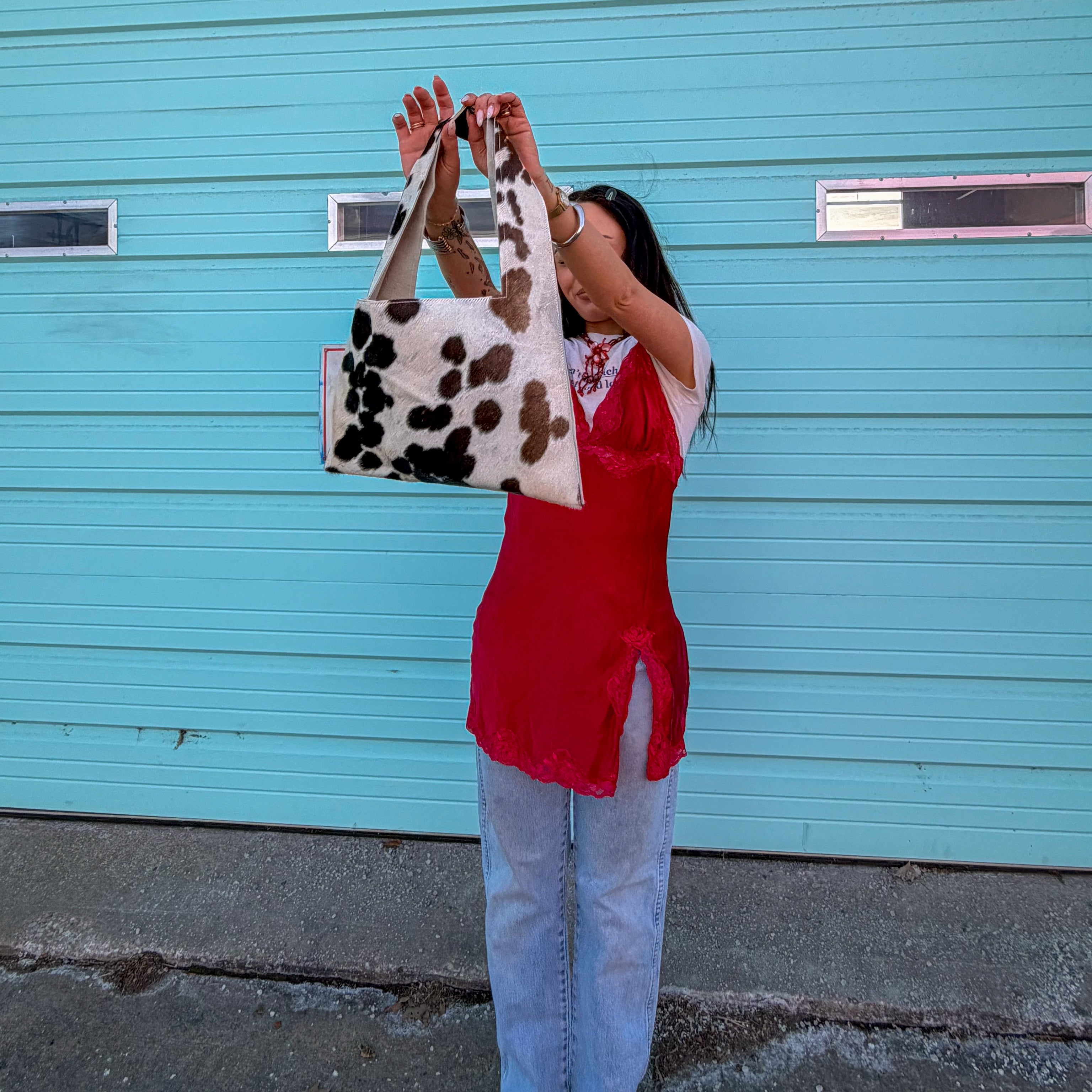 The Lovers Cowhide Purse III of III