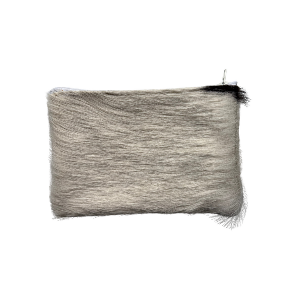 Cowhide Zipper Bag
