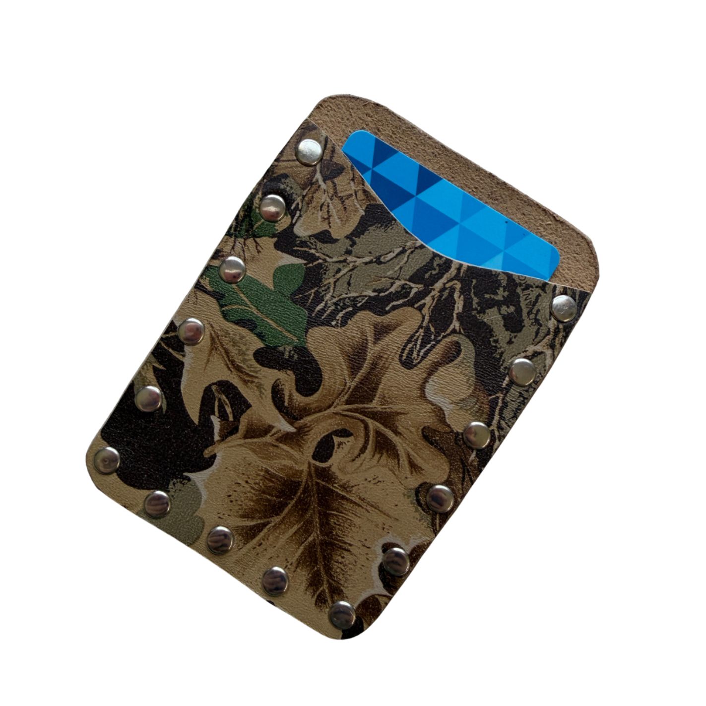 Recycled Leather Card Wallet