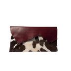 The Lovers Dark Cherry Clutch