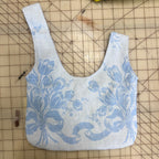 Baby has the Blues Knot Bag