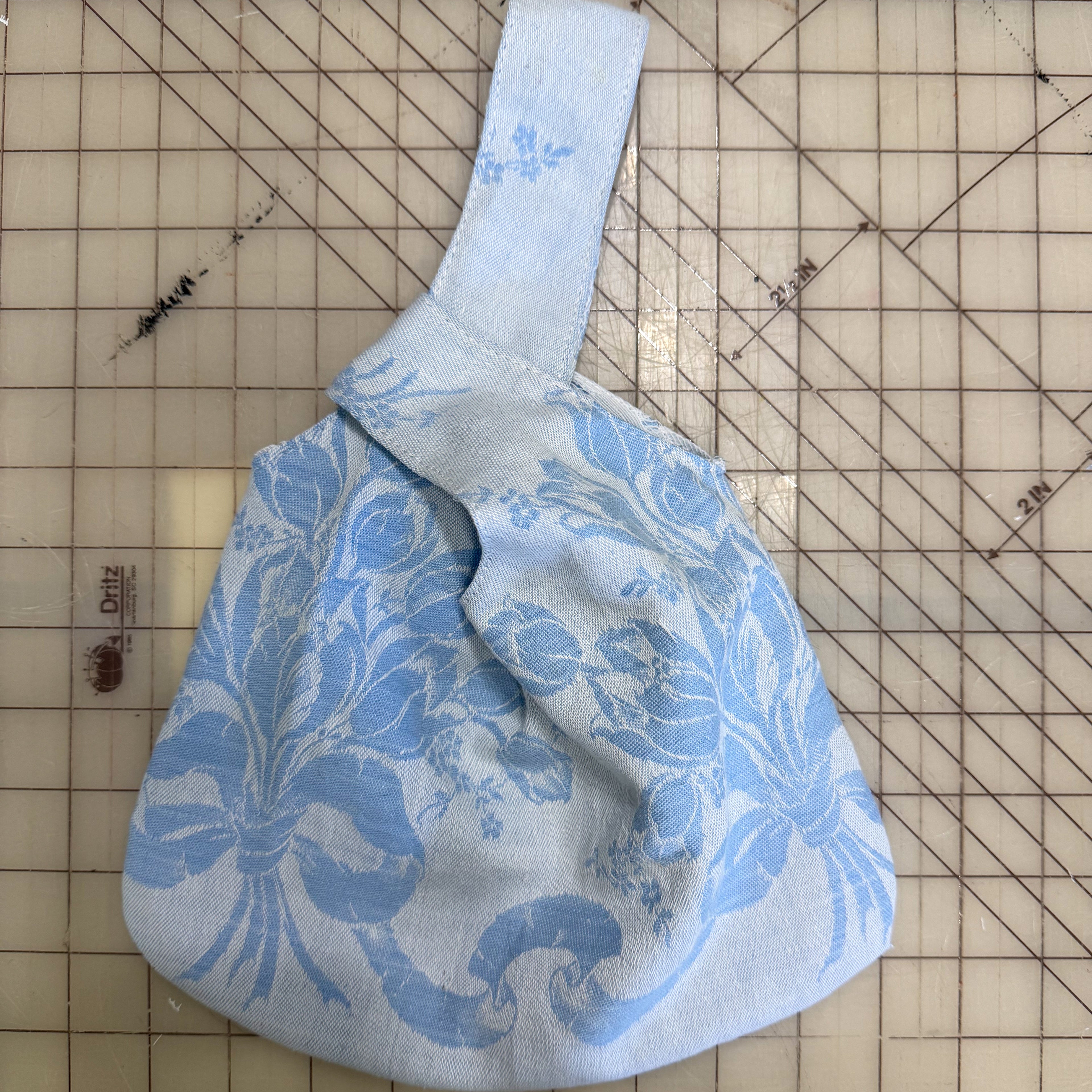 Baby has the Blues Knot Bag
