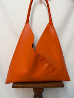 Orange Origami Purse