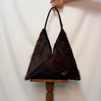 Cowhide Origami Purse