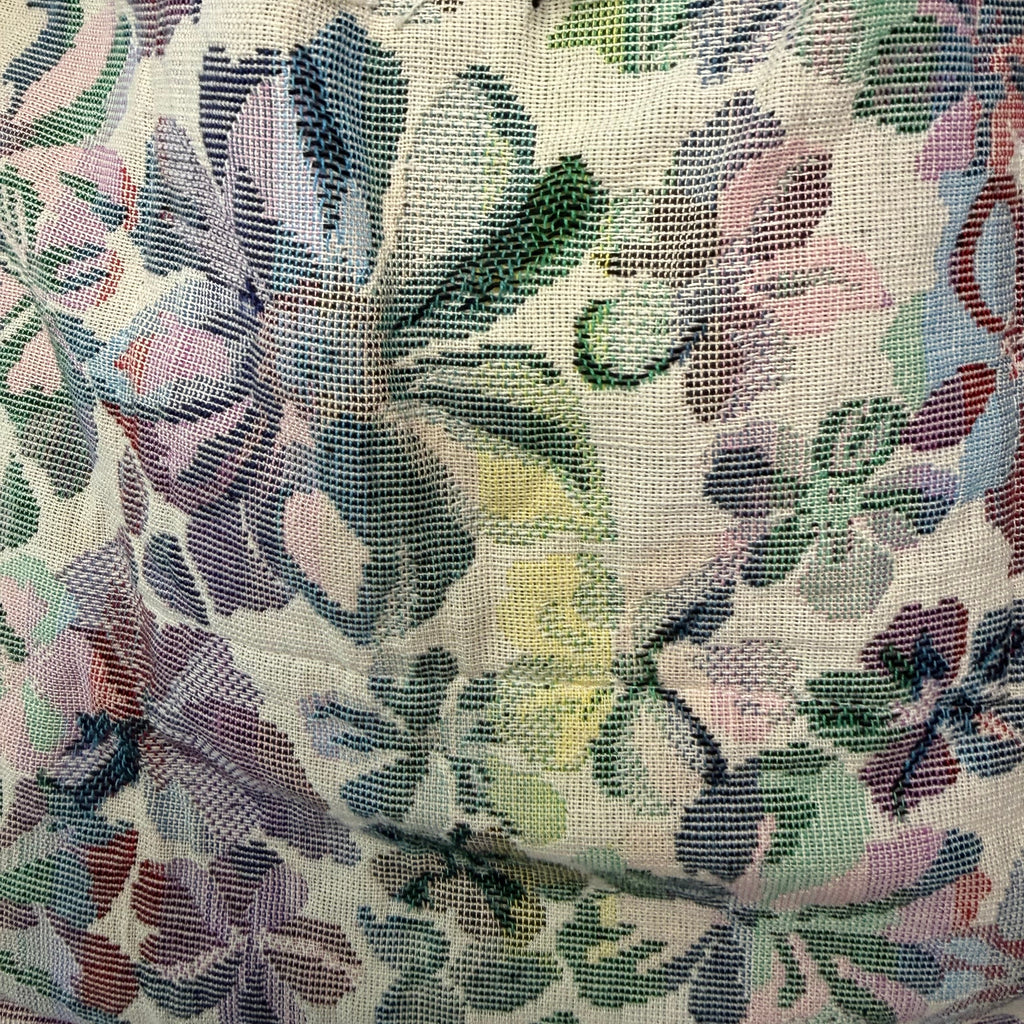 Recycled Floral Blanket Tote Bag