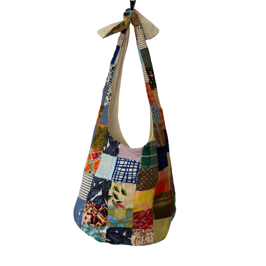 Vintage Quilt Tote Bag