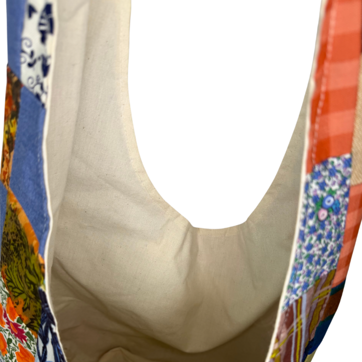 Vintage Quilt Tote Bag