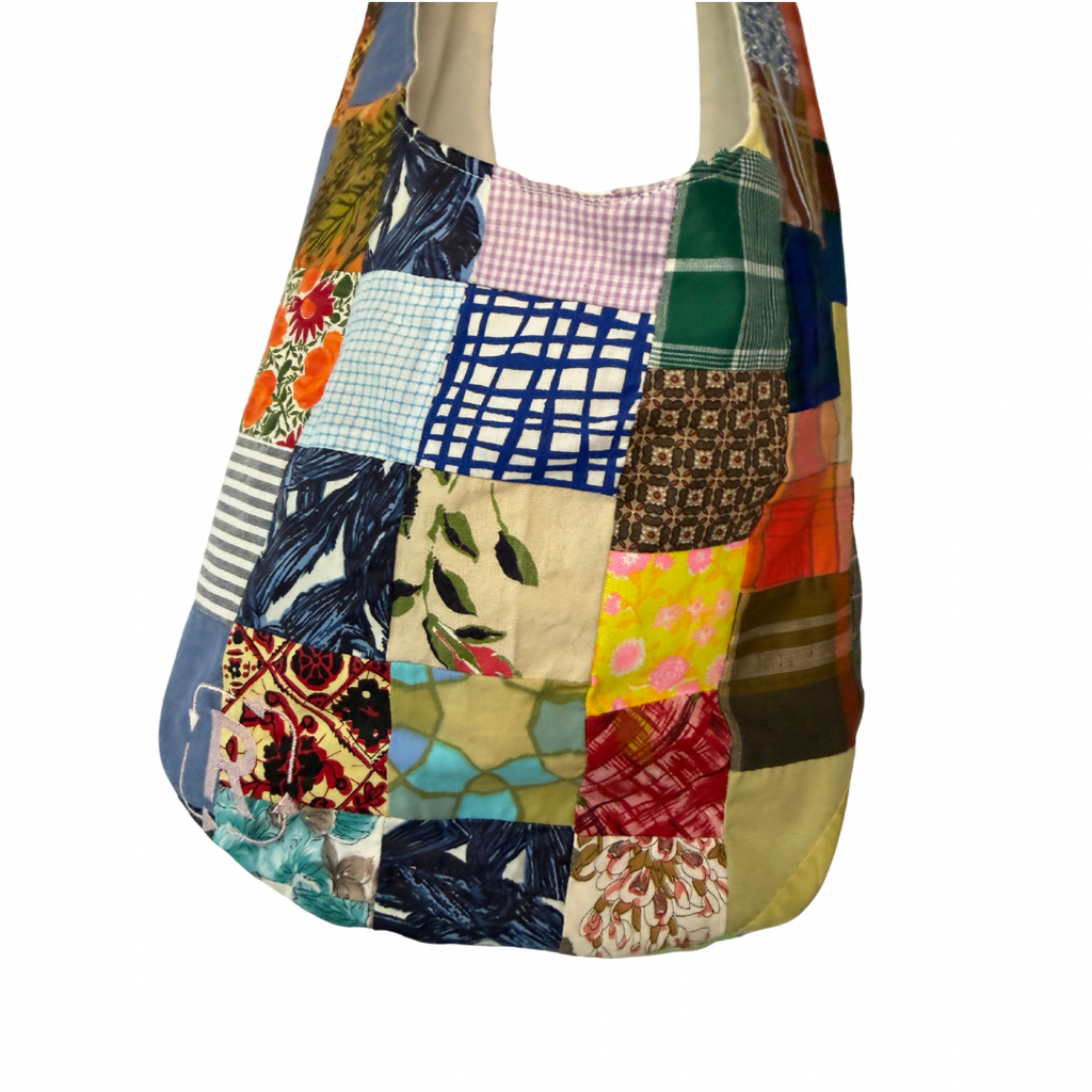 Vintage Quilt Tote Bag