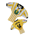 Polish Smolarek #14 Yellow Shirred Jersey