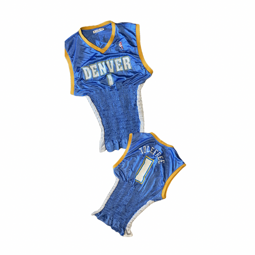 Denver Nugget's Shirred Jersey